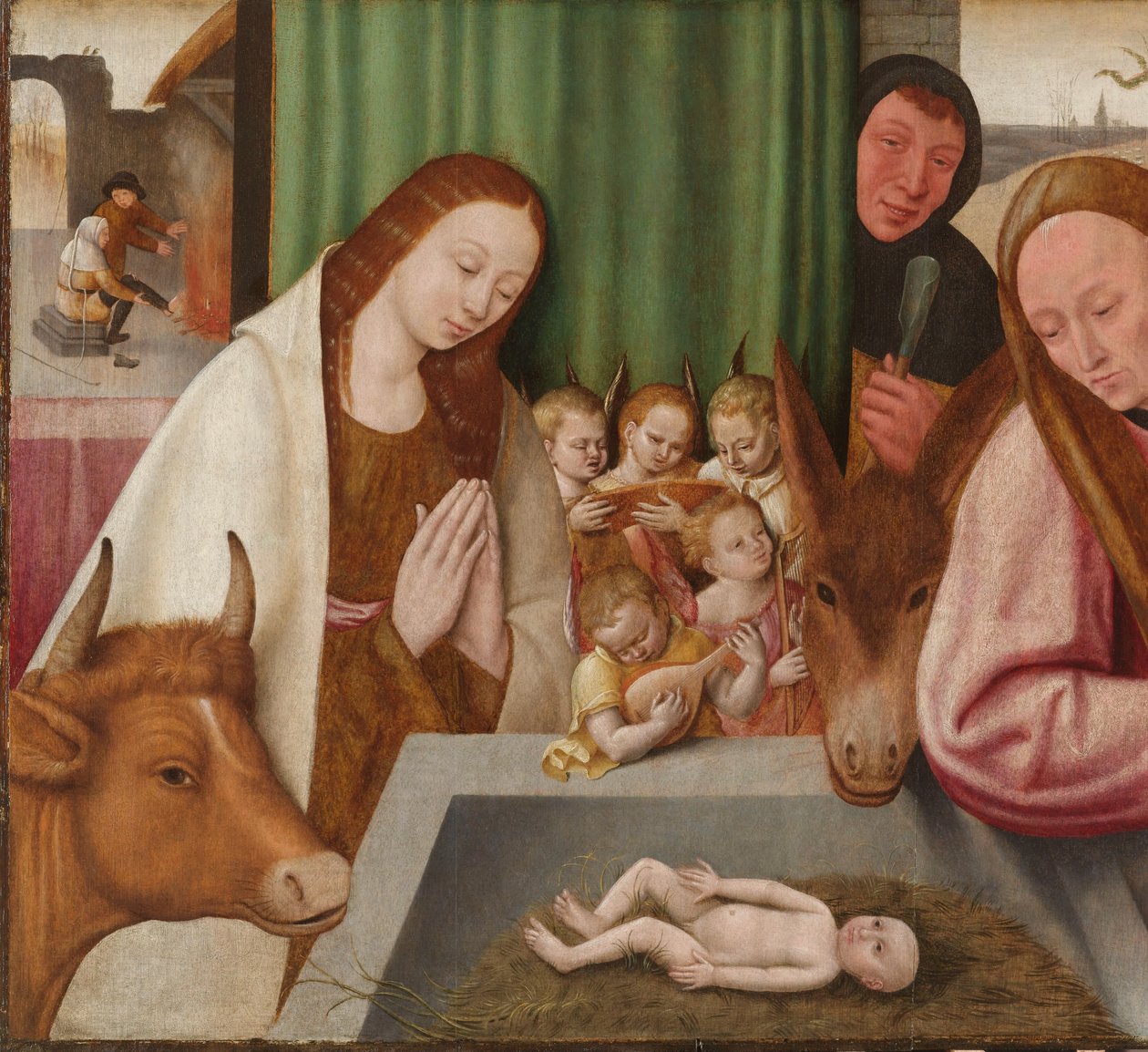 Geburt Christi von Jheronimus Bosch (manner of)