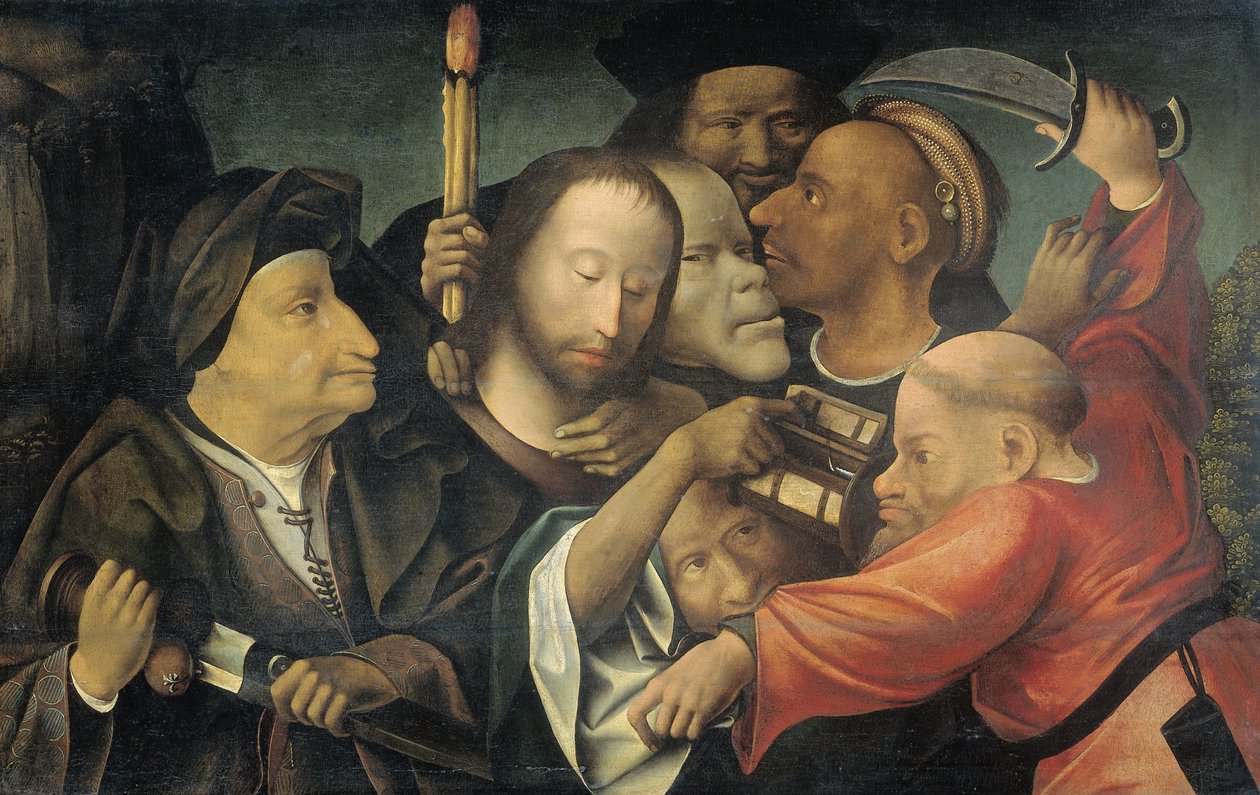 Die Verhaftung Christi von Jheronimus Bosch (manner of)