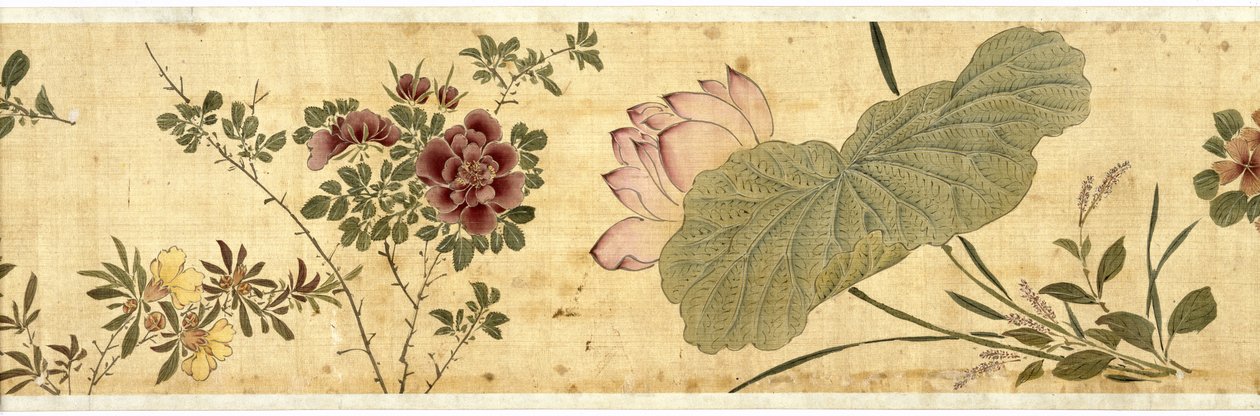Hundert Blumen, 1629 von Jiayan Chen