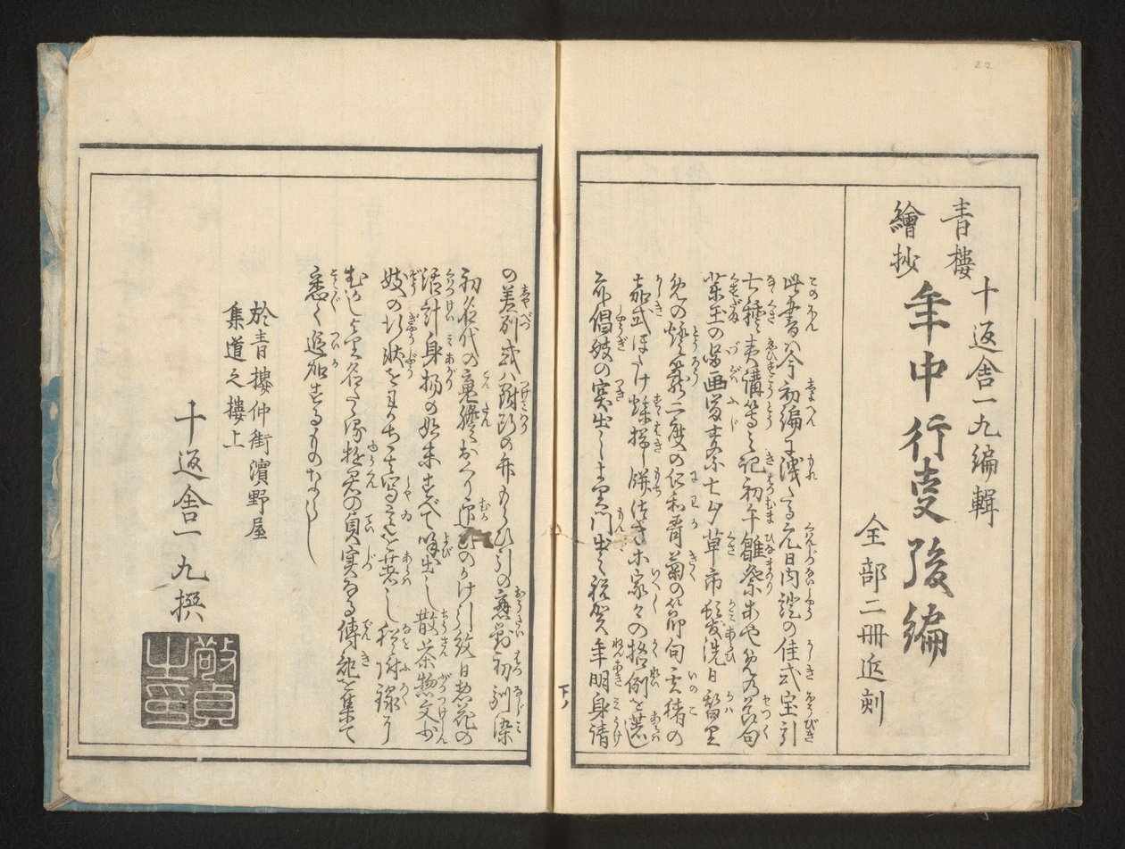 Nachwort von Jippensha Ikku
