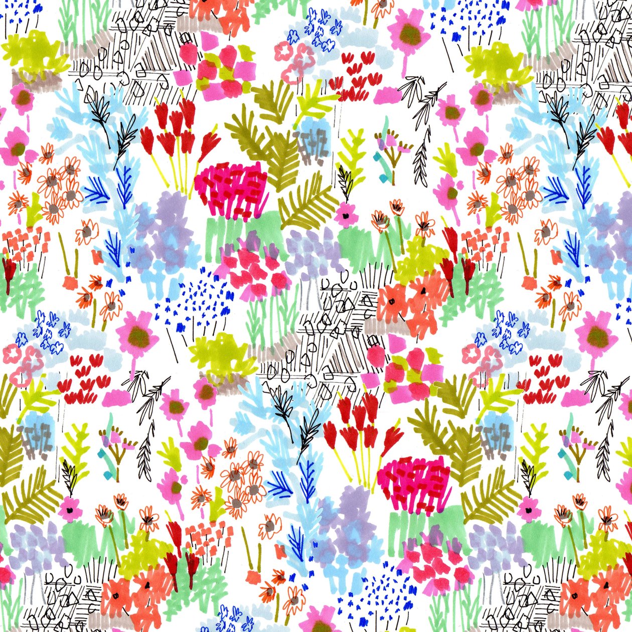 Bouquet Garten, 2015 (Giclée-Druck) von Jo Chambers