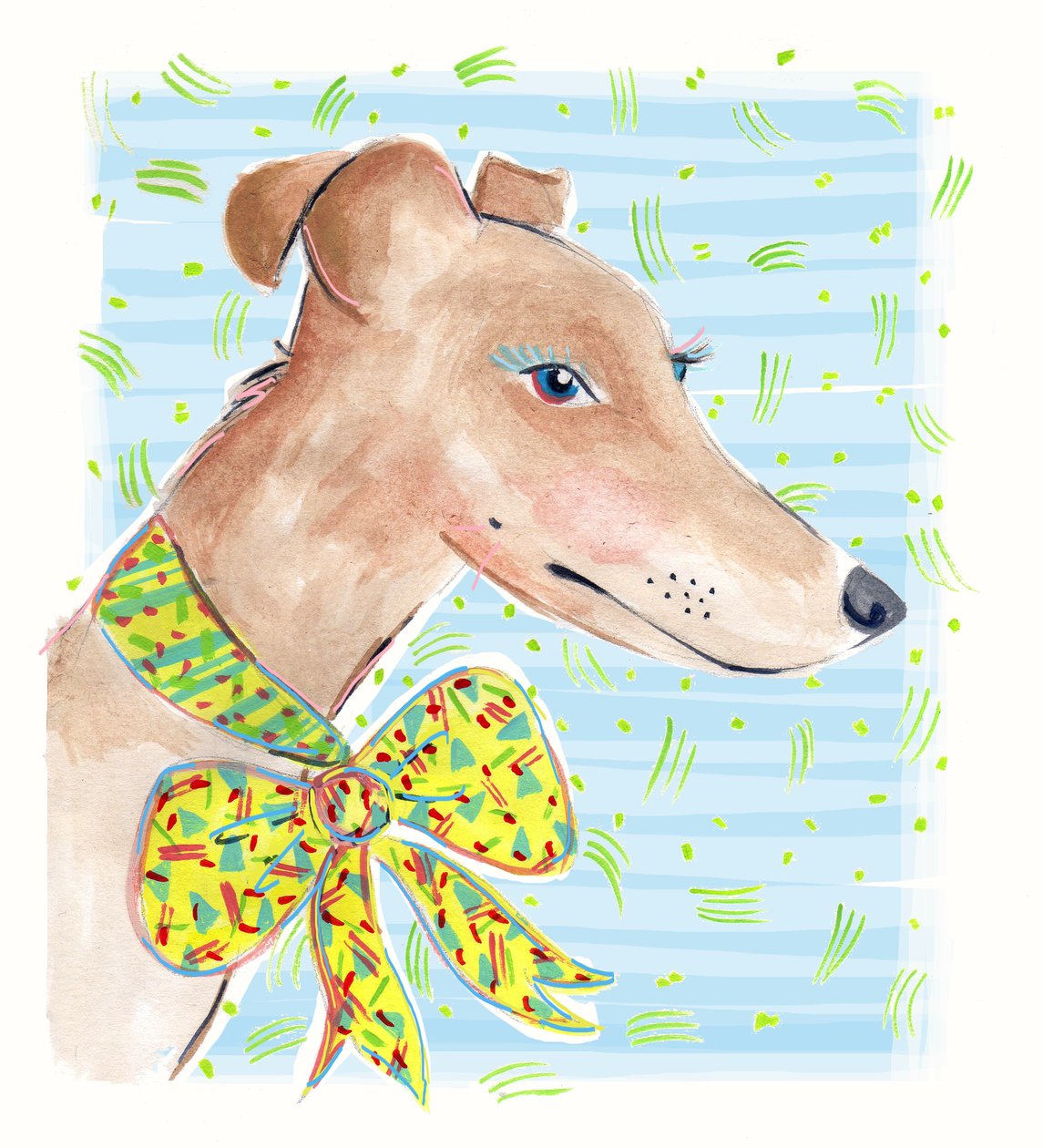 Windhund, 2015 von Jo Chambers