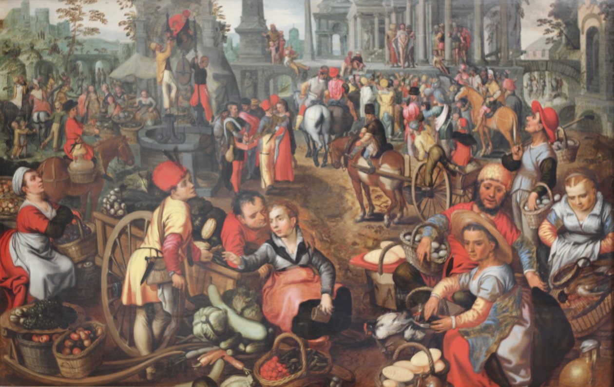 Markt mit Ecce Homo von Joachim Beuckelaer