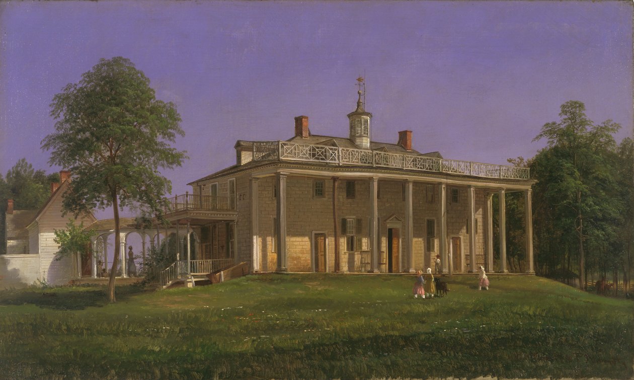 Ansicht von Mount Vernon von Joachim Ferdinand Richardt