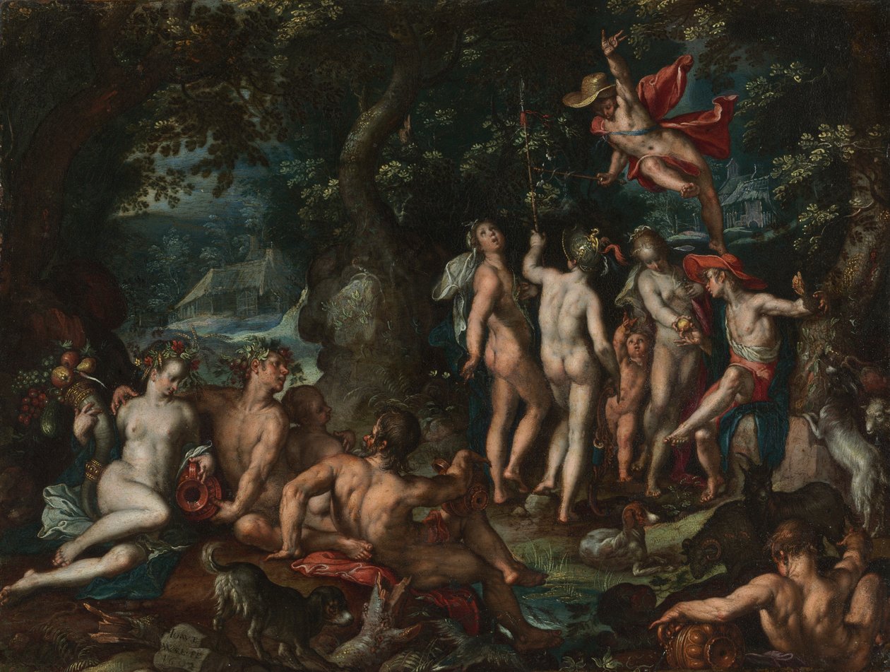 Das Urteil des Paris von Joachim Wtewael or Utewael