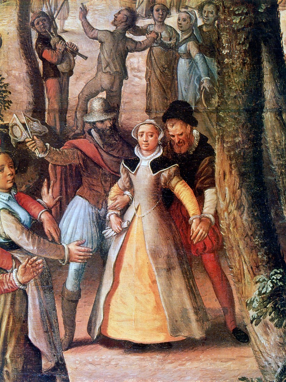 Ländliche Feier (Detail) von Joachim Beuckelaer