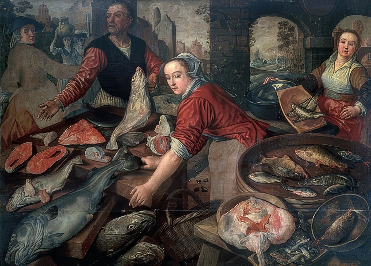 Fischmarkt von Joachim Beuckelaer