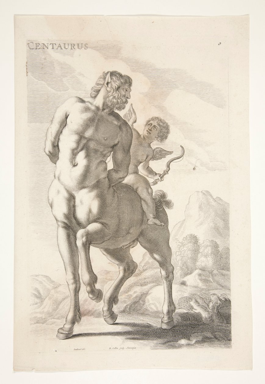 Der Borghese-Zentaur von Joachim von Sandrart