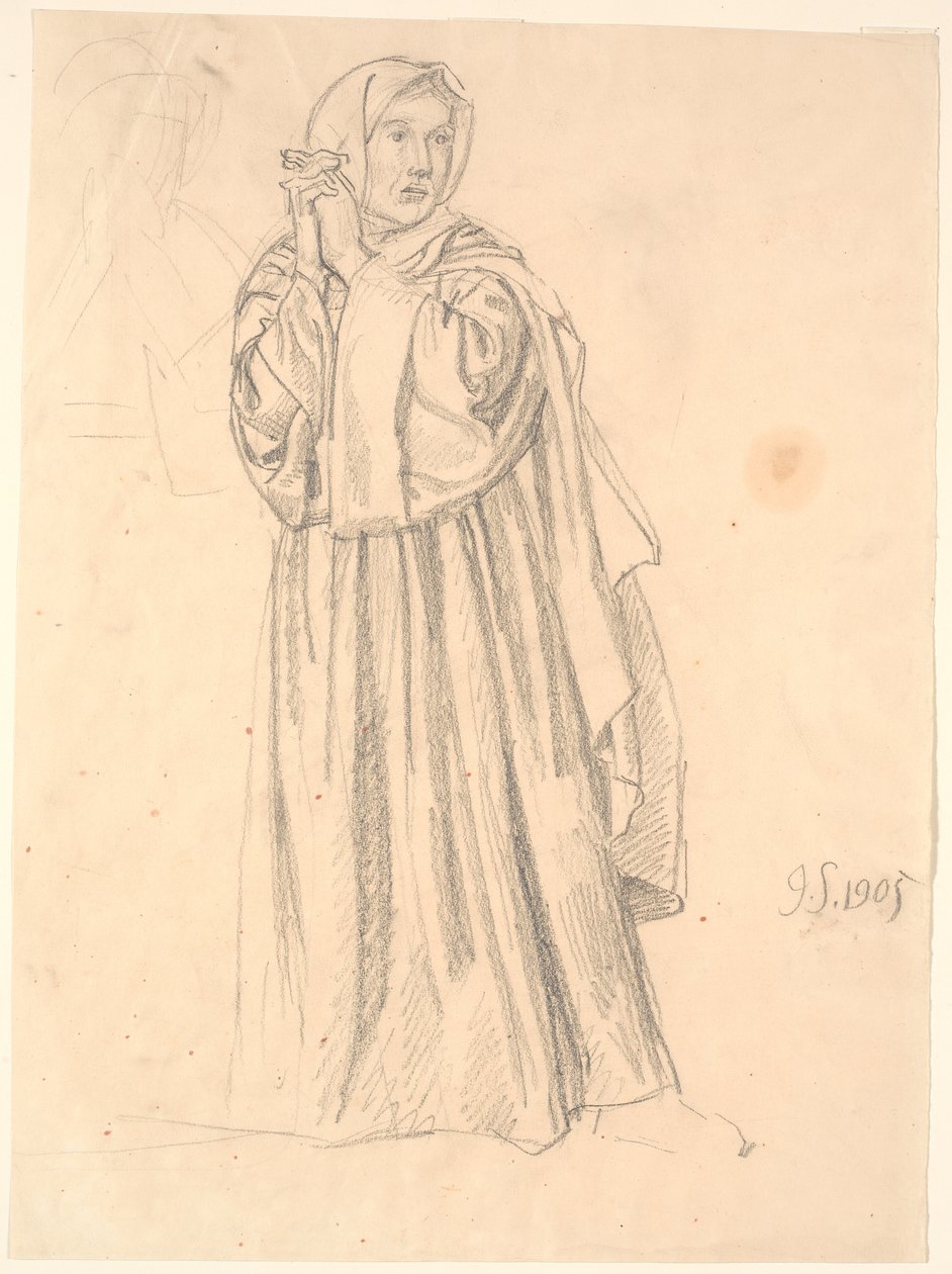 Stehende Frau von Joakim Frederik Skovgaard