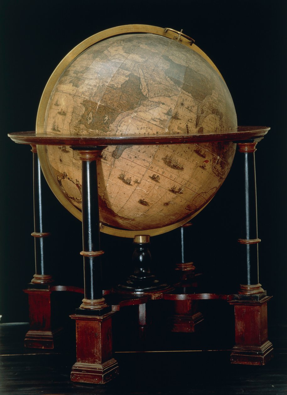 Erdglobus von Joan Blaeu von Joan Blaeu