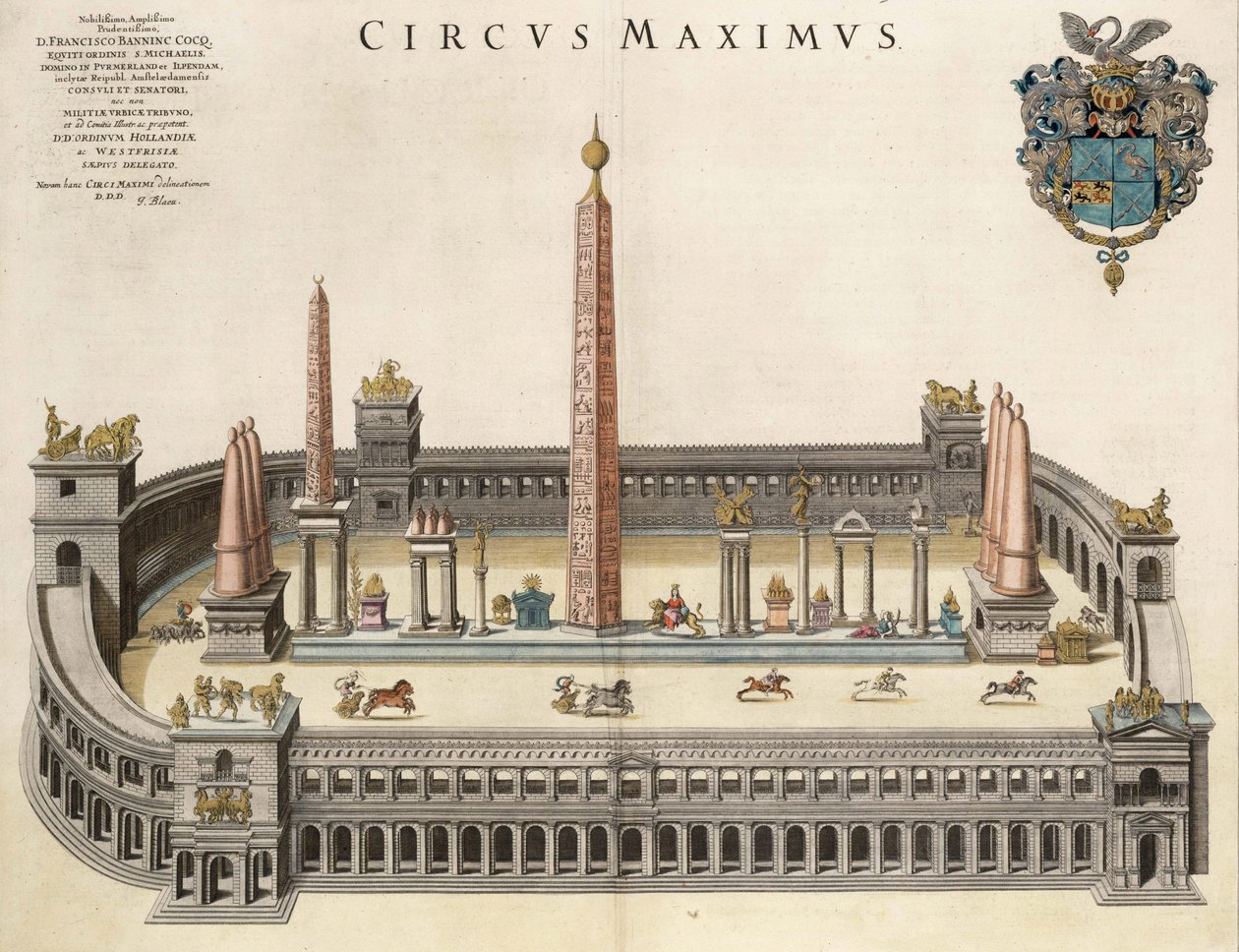 Das Circus Maximus von Joan Blaeu