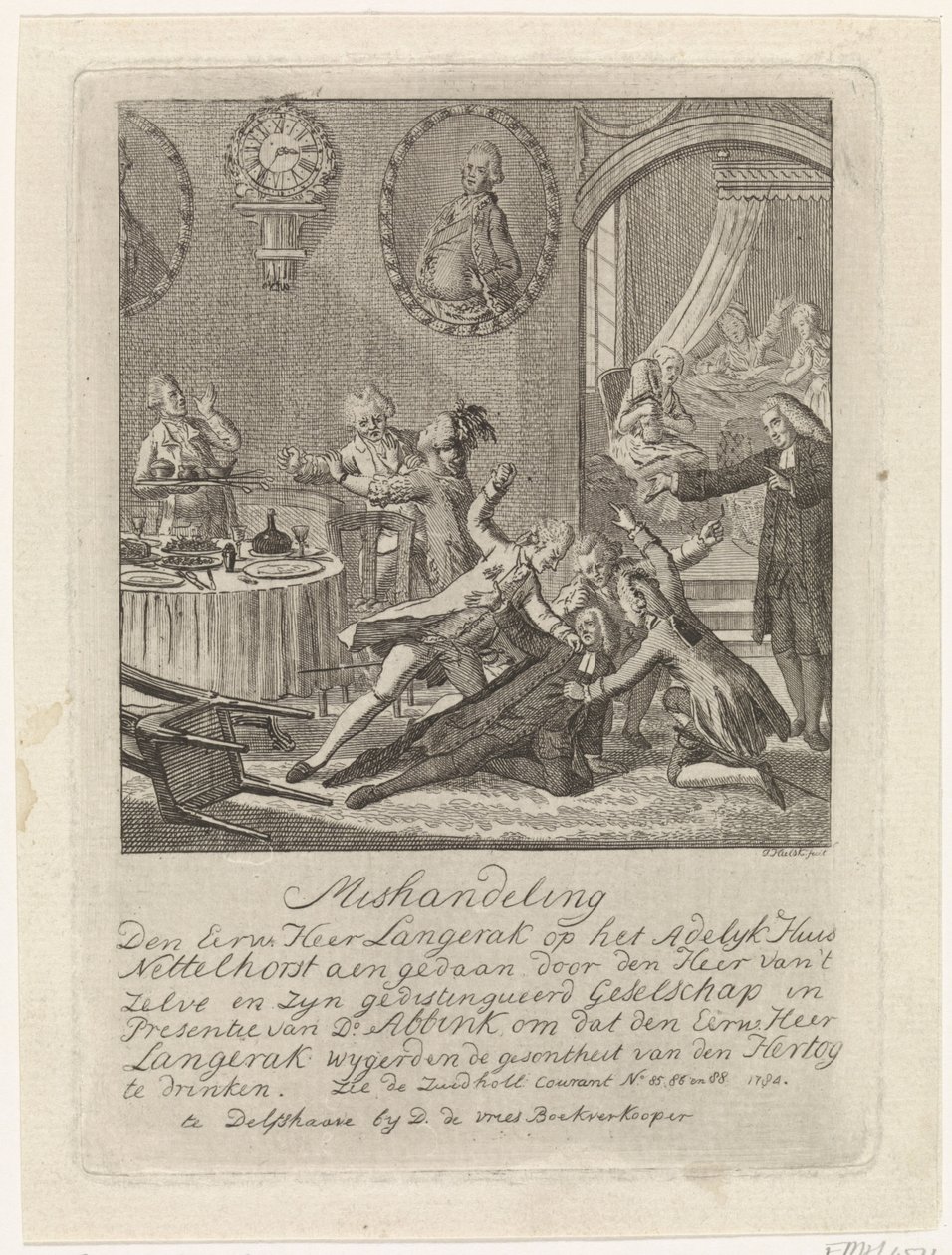 Misshandlung in Lochum von Joannes Hulstkamp