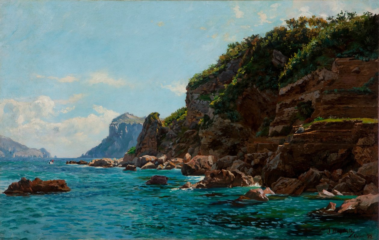 Blaue Grotte von Joao Batista da Costa