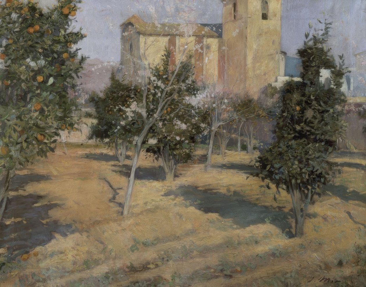 Der Garten des Priesters von Joaquim Mir i Trinxet