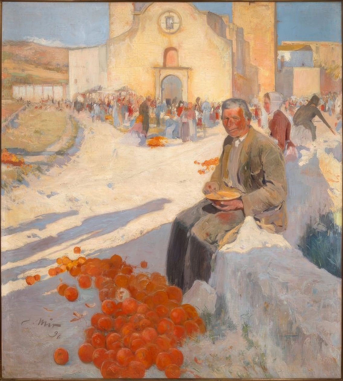 Der Orangenverkäufer von Joaquim Mir i Trinxet
