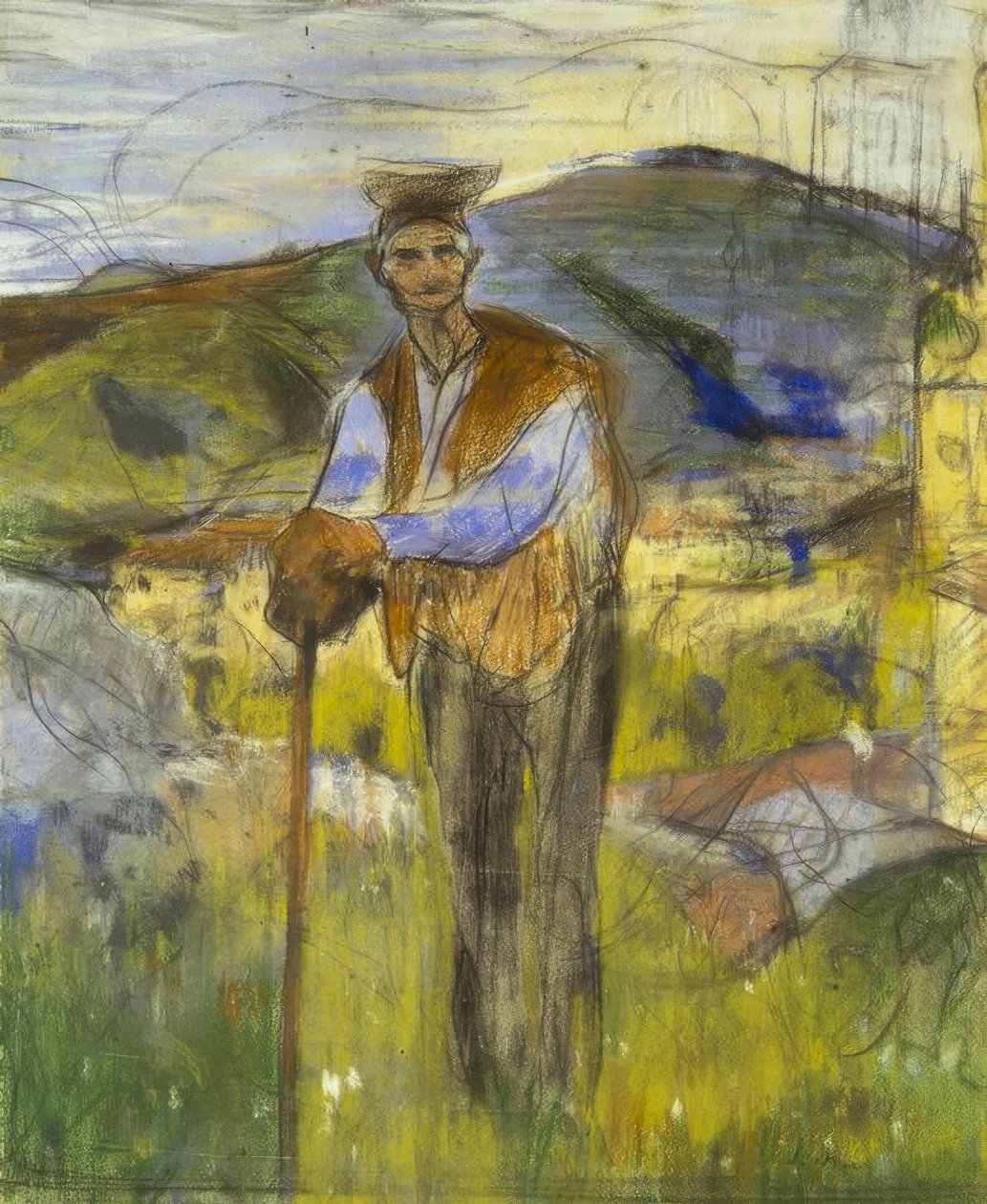Der alte Tabaksbeutel von Joaquim Mir i Trinxet