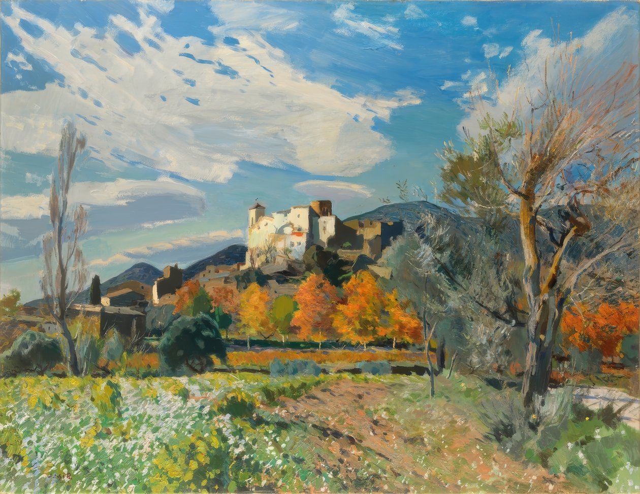 Frühling des Winters von Joaquim Mir i Trinxet