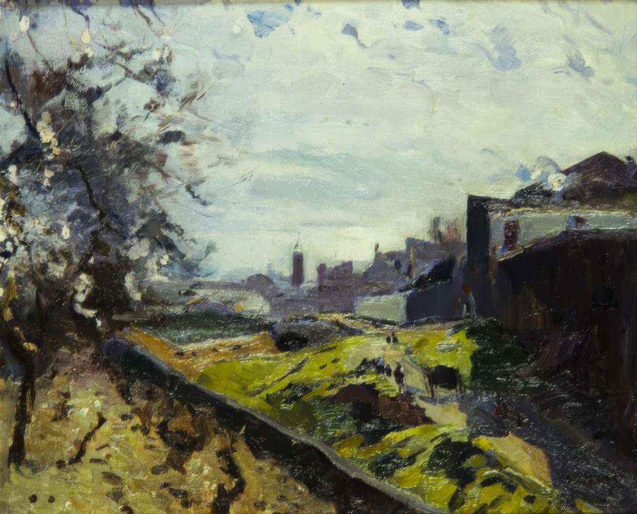 In der Nähe von Vilanova von Joaquim Mir i Trinxet
