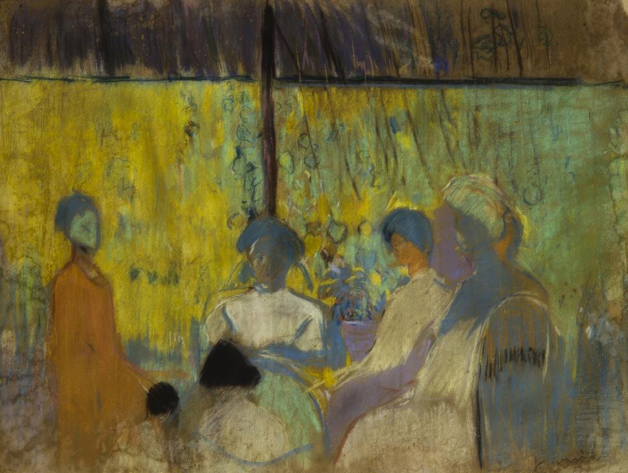 Nähende Frauen von Joaquim Mir i Trinxet