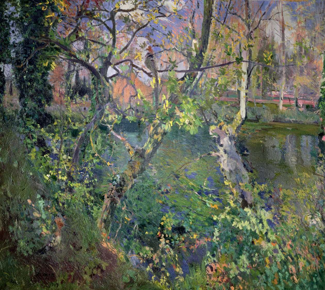 Die Regen von Moguda, 1917 von Joaquin Mir Trinxet