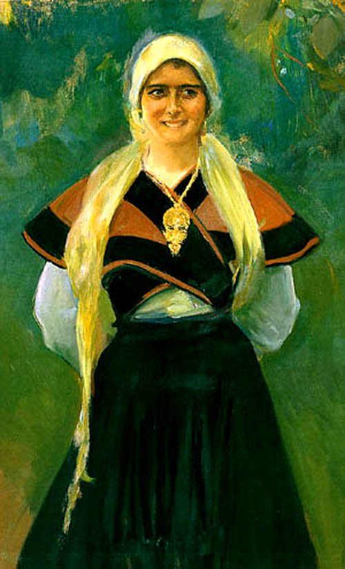 Asturiana von Joaquín Sorolla