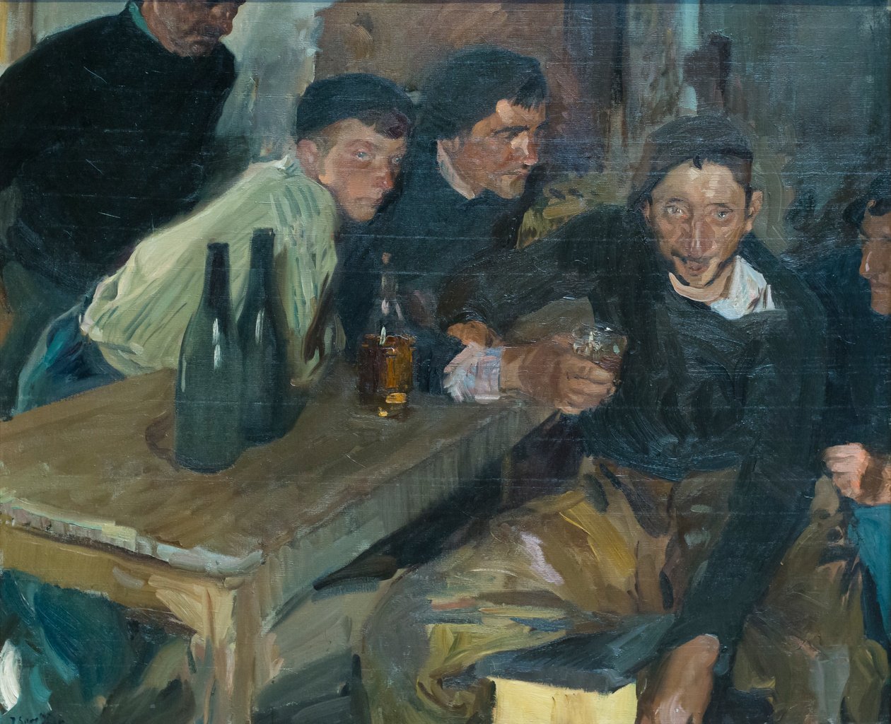 Der Betrunkene, Zarauz von Joaquin Sorolla y Bastida