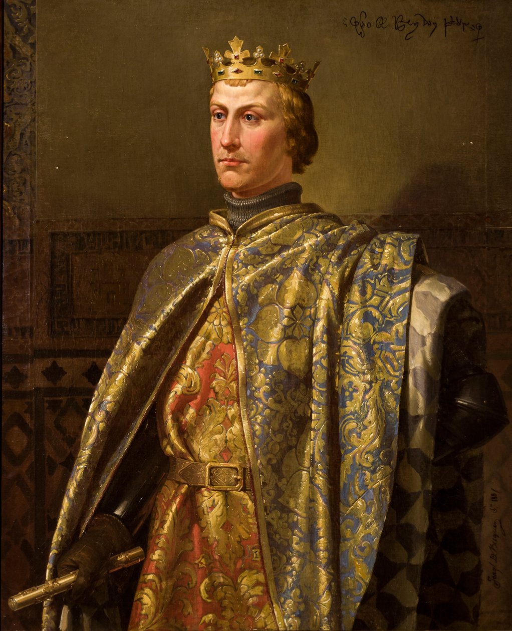 Pedro I. von Kastilien von Joaquín Domínguez Bécquer  