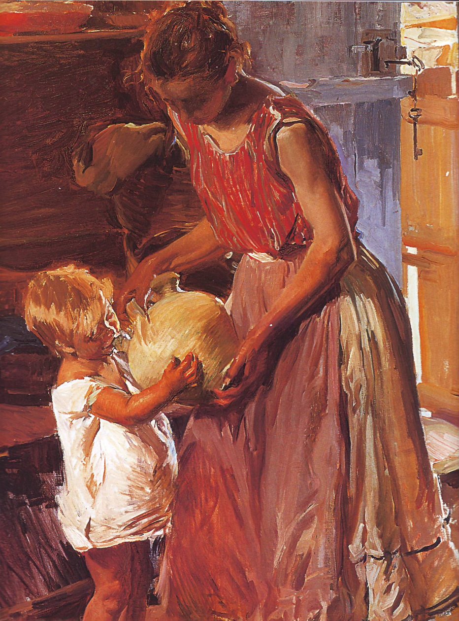 Der Krug von Joaquín Sorolla