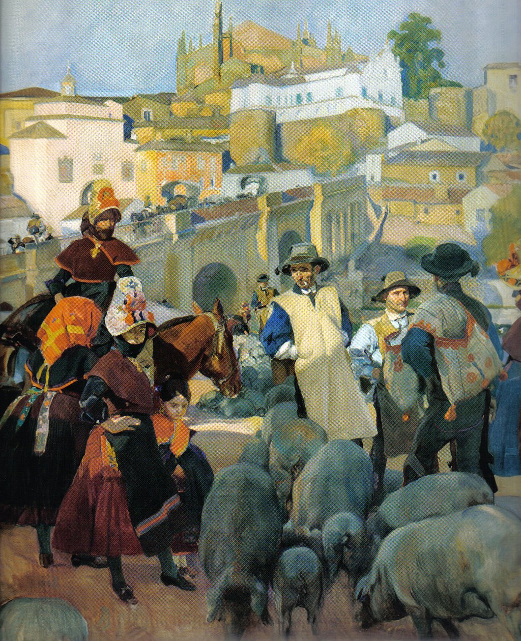 Der Markt von Joaquín Sorolla