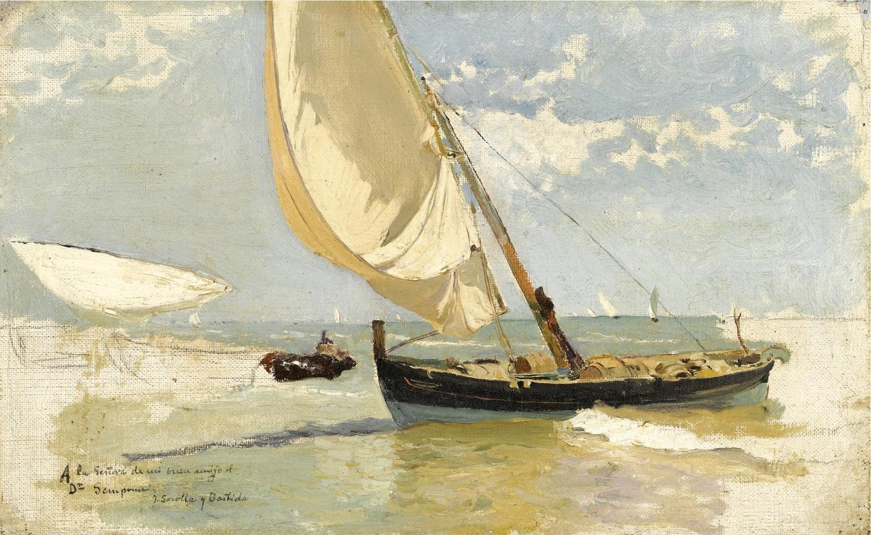 Strandstudie von Joaquín Sorolla