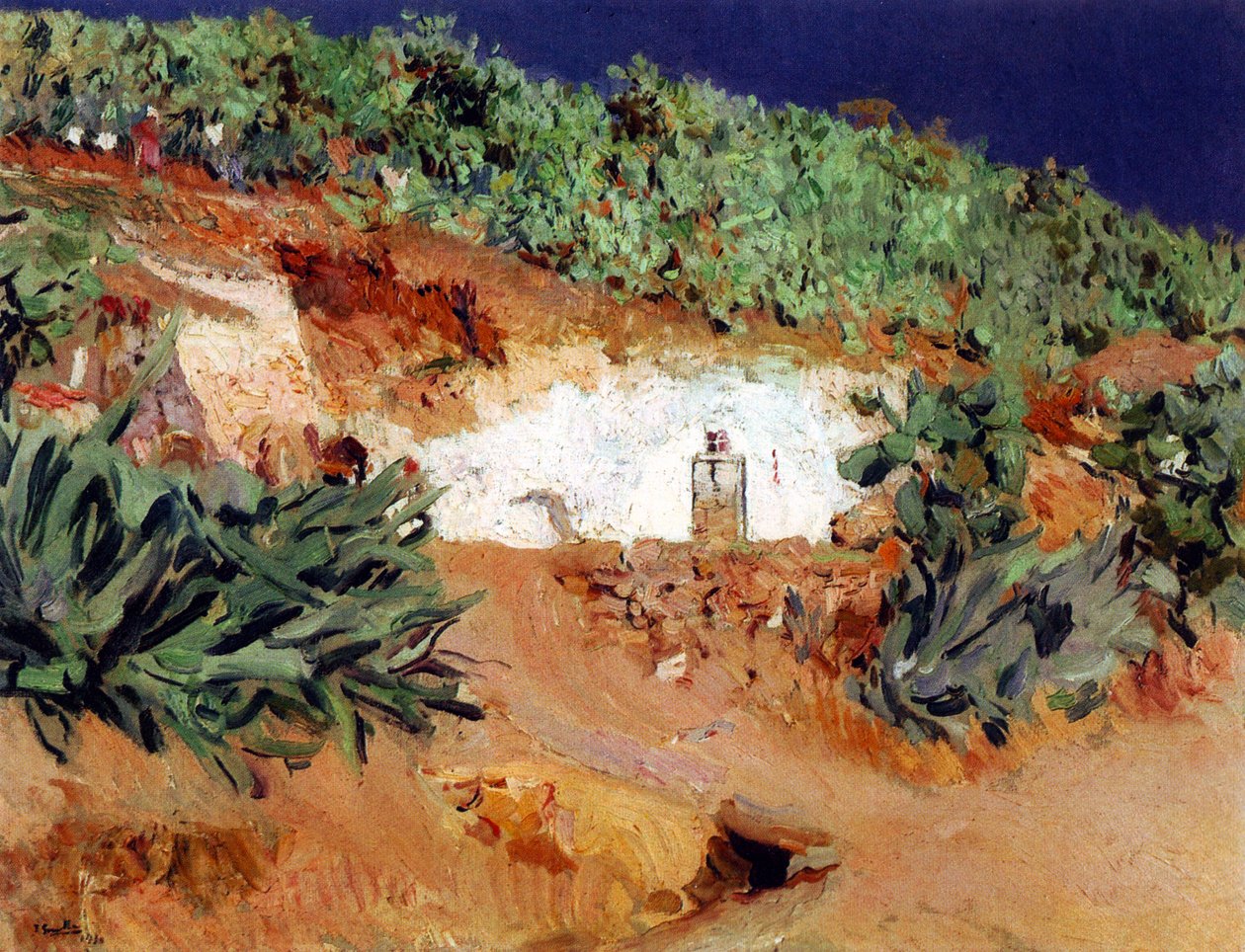 Das Haus der Zigeuner in Sacromonte von Joaquín Sorolla