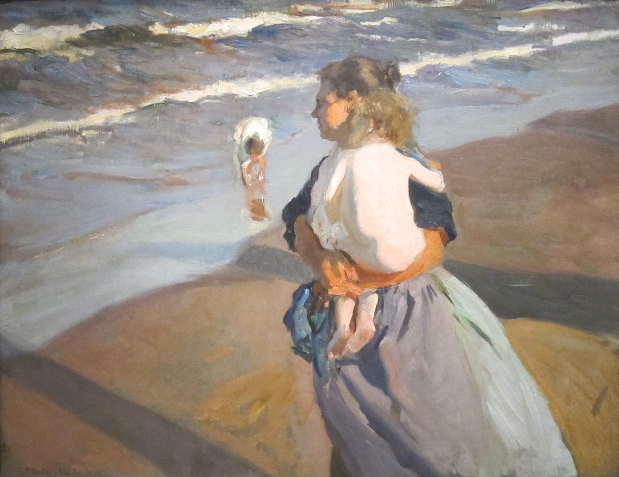Das kleine Enkelkind von Joaquín Sorolla