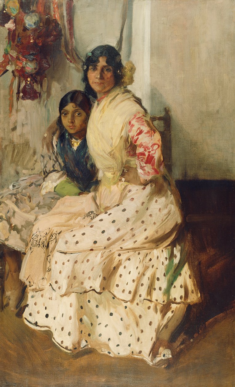 Pepilla die Zigeunerin und ihre Tochter von Joaquín Sorolla