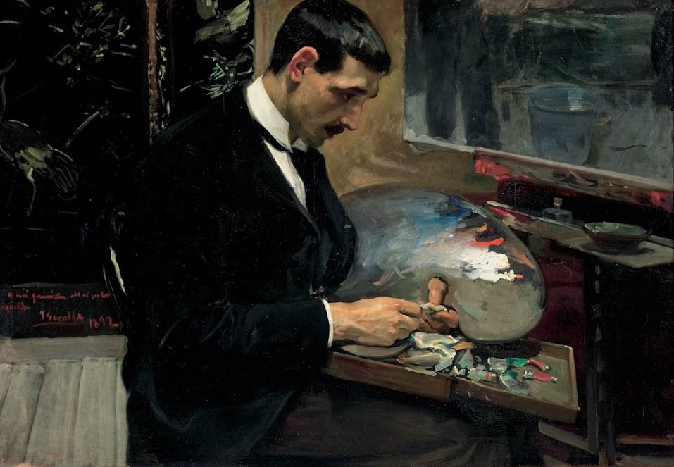 Porträt von Agustín Otermín von Joaquín Sorolla