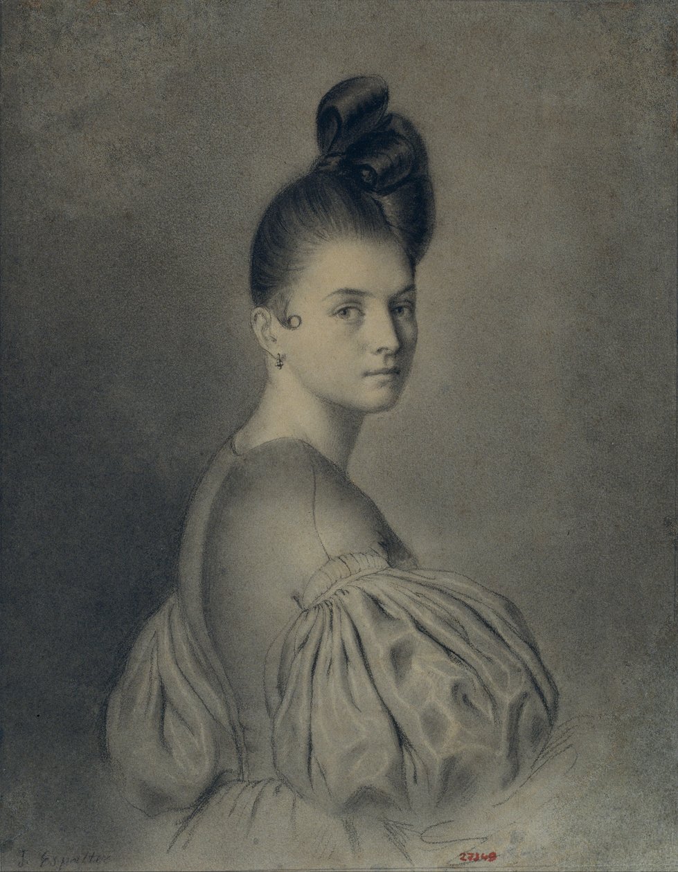 Porträt einer Dame von Joaquín Espalter y Rull