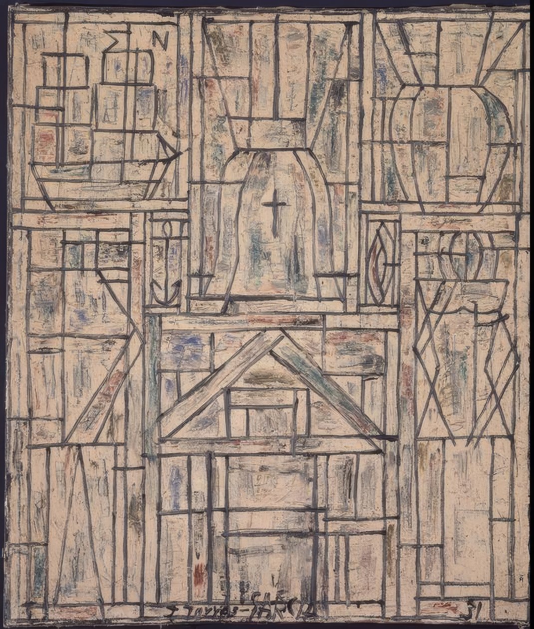 Konstruktiv von Joaquín Torres García