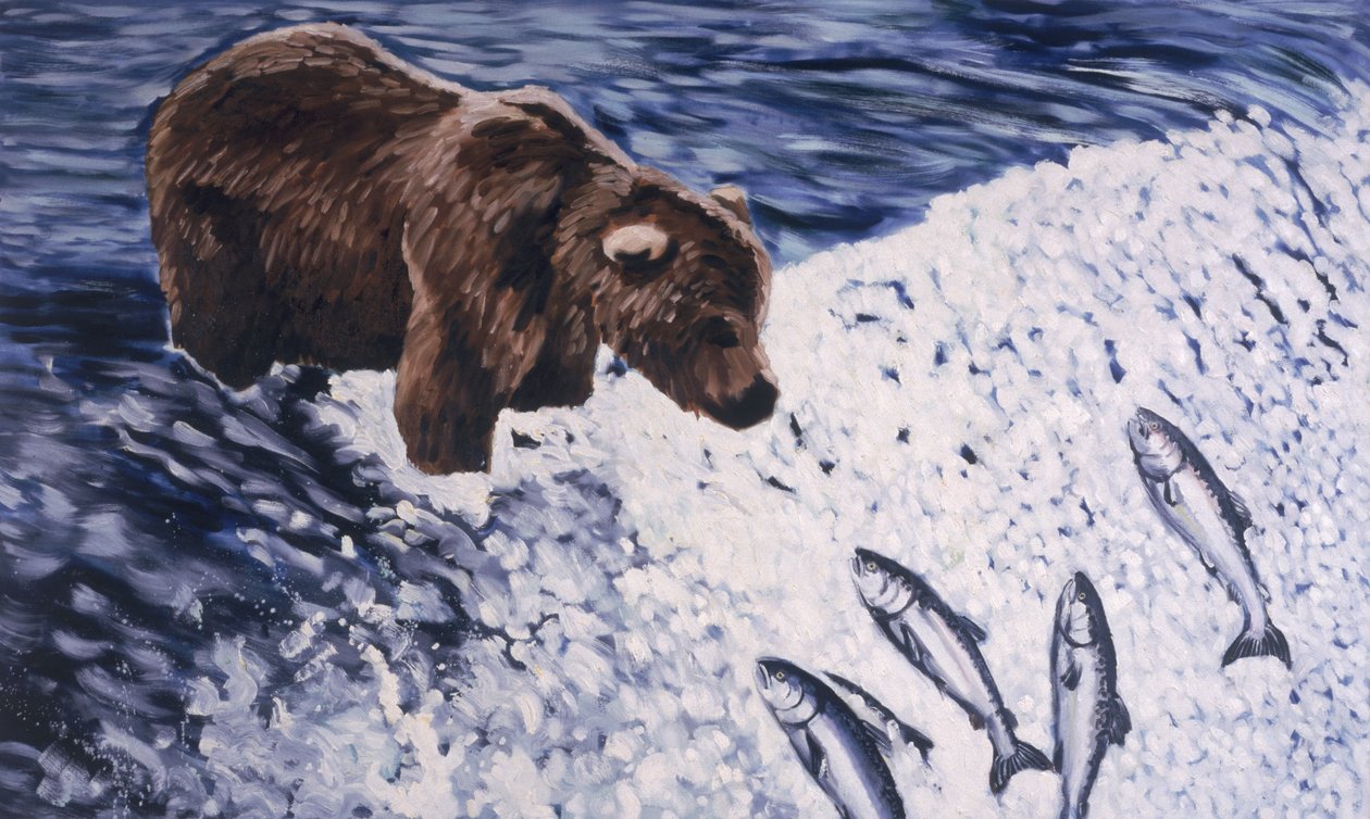 Alaskischer Braunbär, 2002 von Joe Heaps Nelson