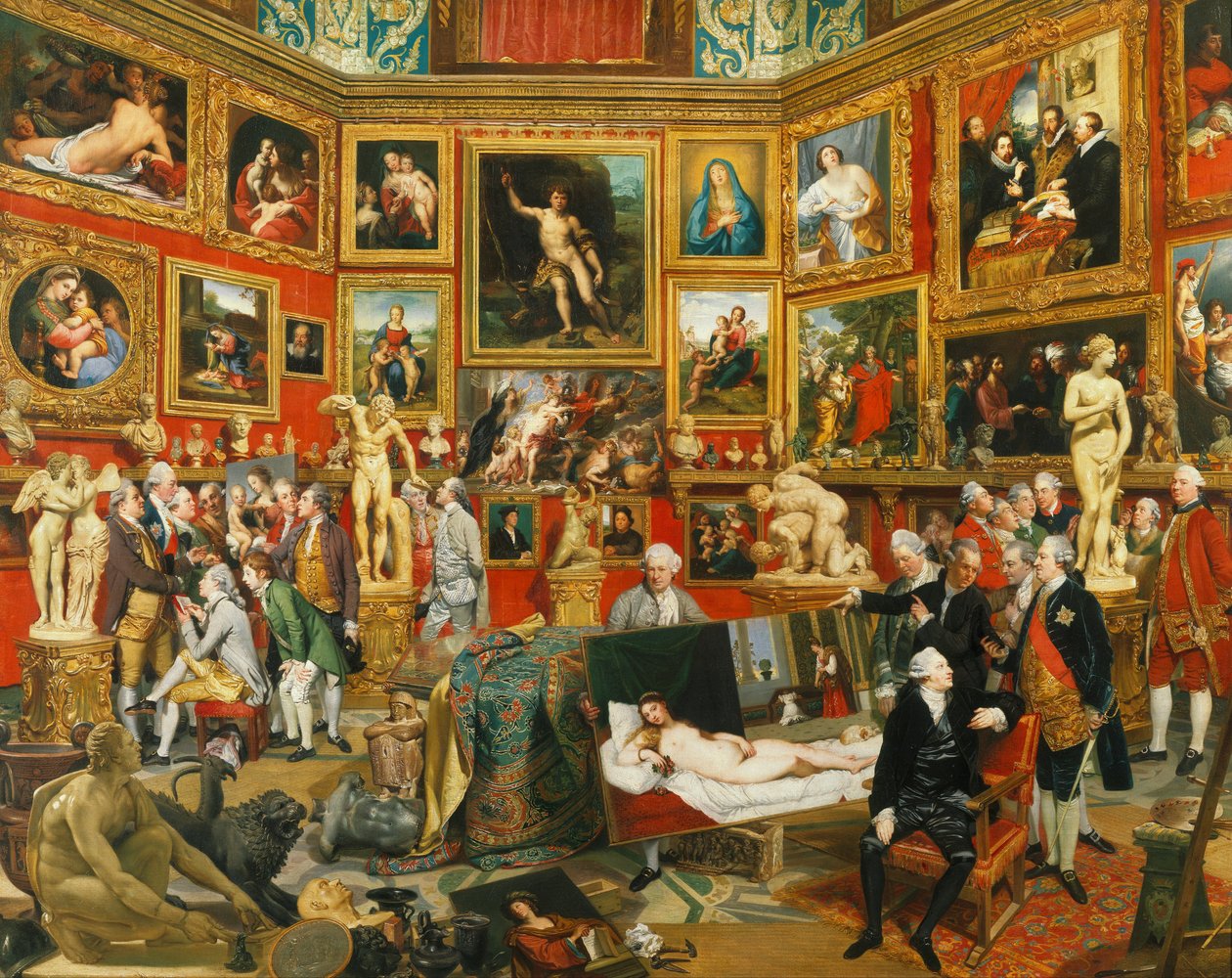 Tribuna der Uffizien von Johan Joseph Zoffany