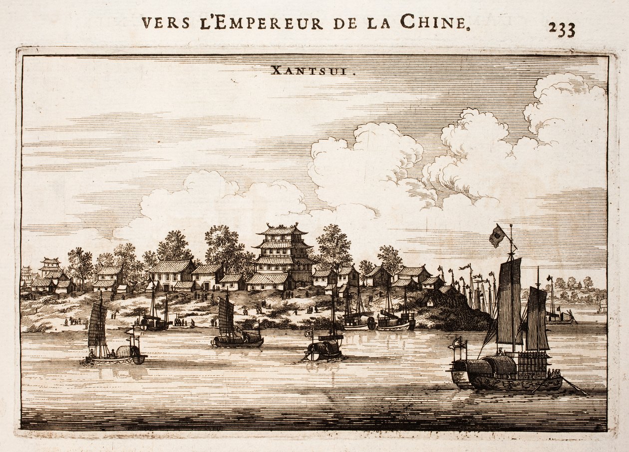Xantshui von Johan Nieuhof