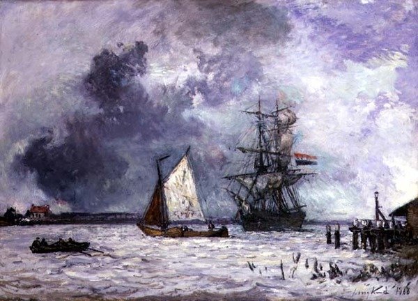 Die Maas von Johan Barthold Jongkind