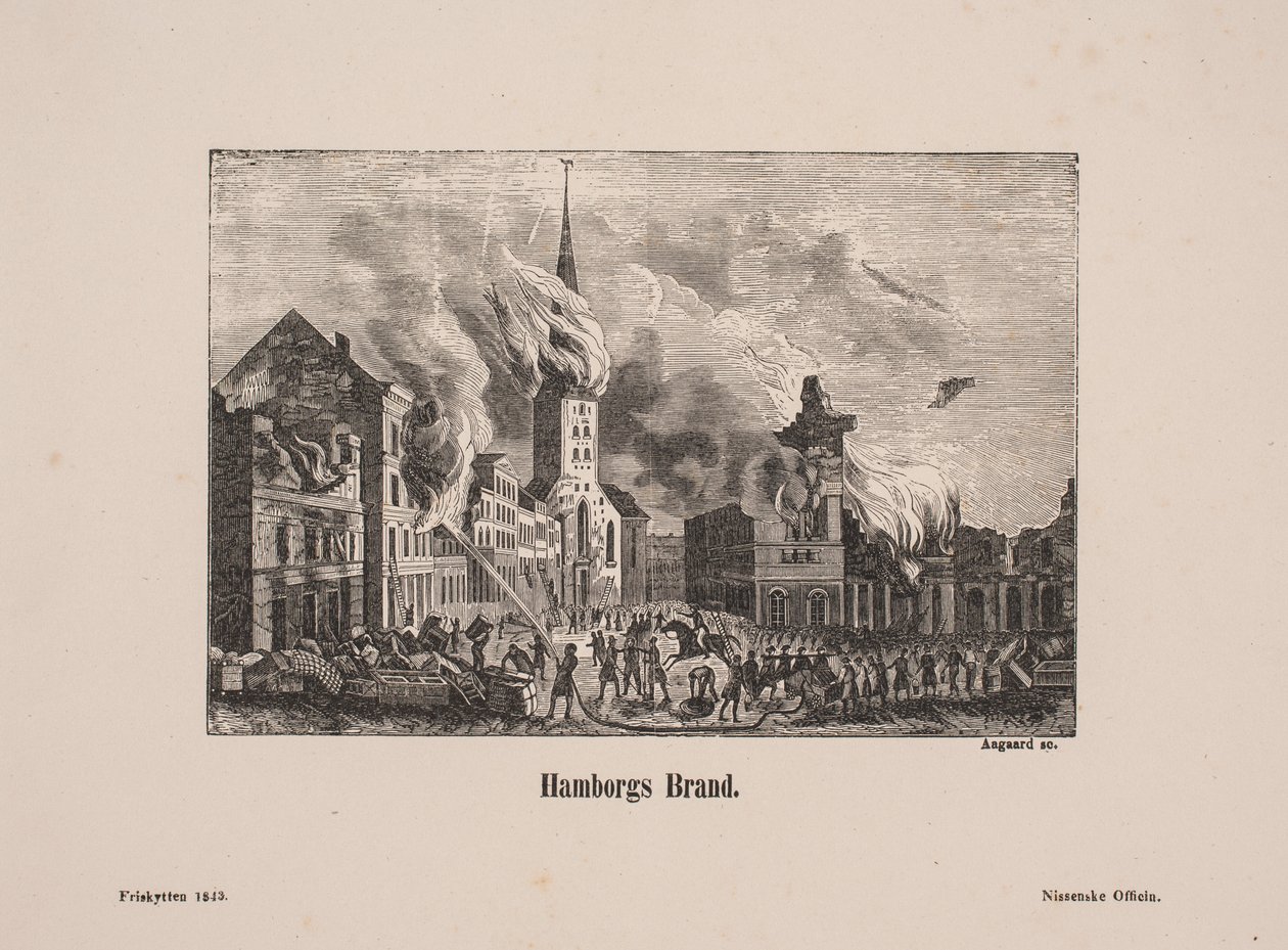 Hamborgs Brand von Johan Aagaard