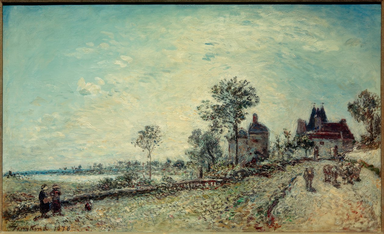 Schloss von Meheing von Johan Barthold Jongkind