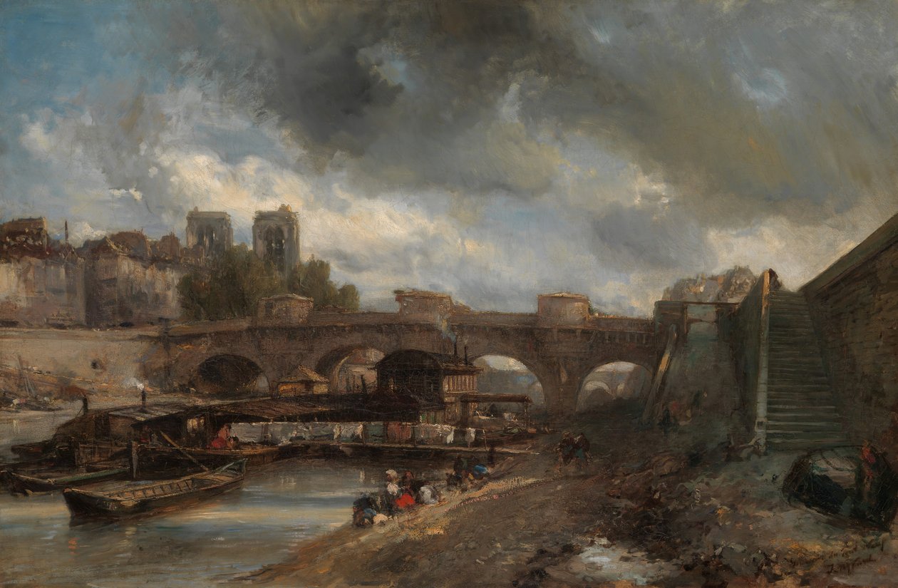 Pont Neuf von Johan Barthold Jongkind