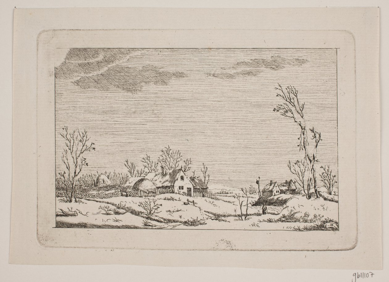 Winterlandschaft von Johan Bülow