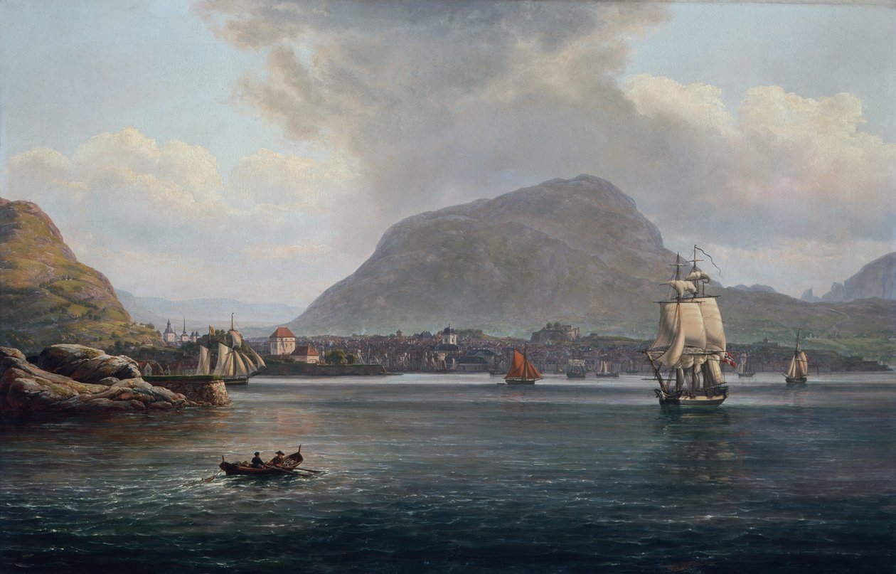 Bergen Bucht von Johan Christian Dahl