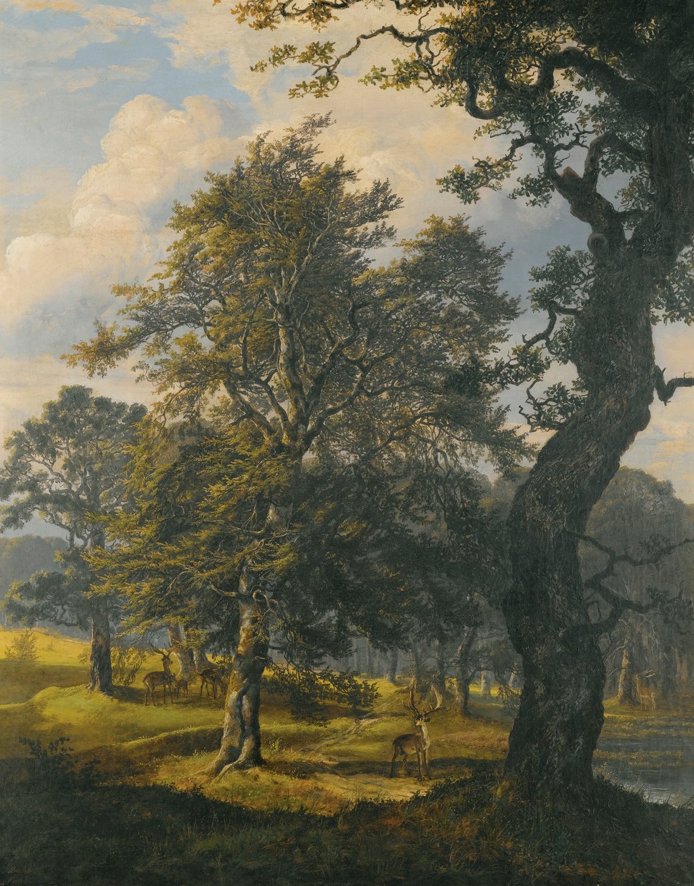 Dyrehaven bei Kopenhagen von Johan Christian Dahl
