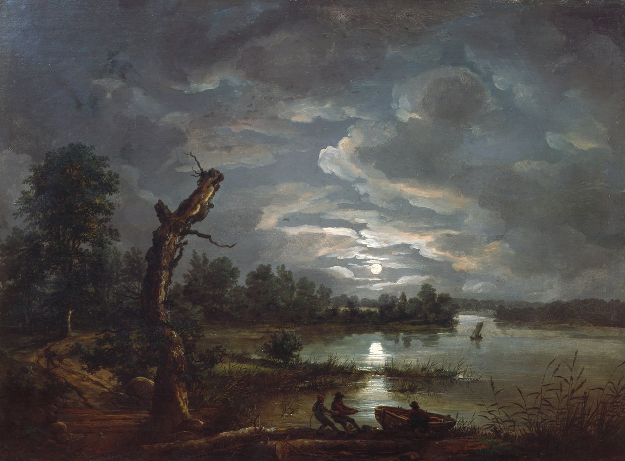 Esrum-See, ca. 1814 von Johan Christian Dahl