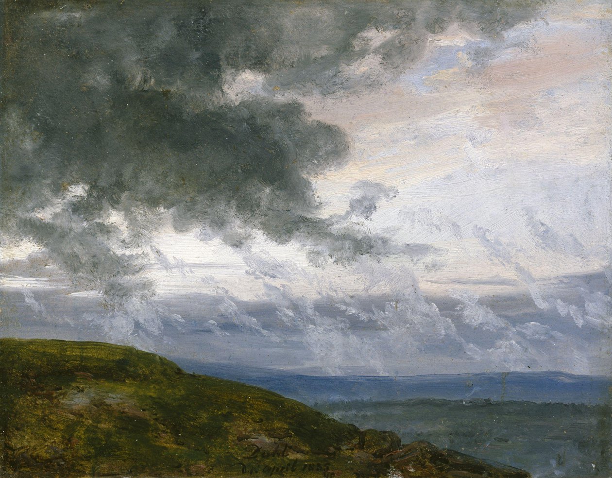 Sturmwolken von Johan Christian Dahl