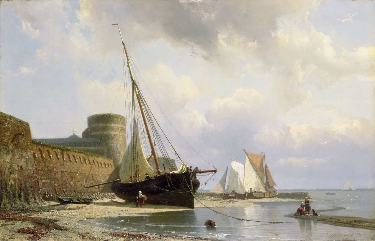 Die bombensichere Kaserne in Vlissingen von Johan Conrad Greive
