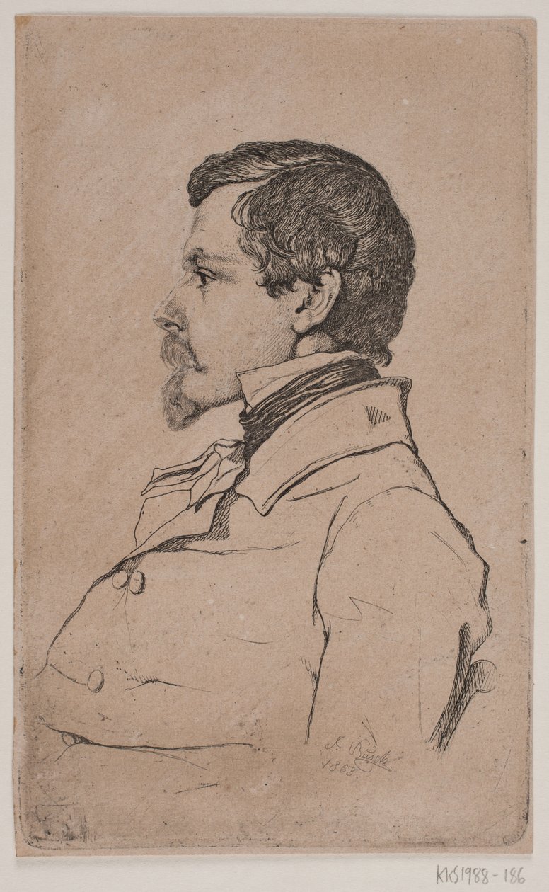 Porträt von Jacob Kornerup von Johan Frederik Busch